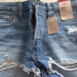 Levi's Light Blue Denim Jeans with Classic Back Pockets